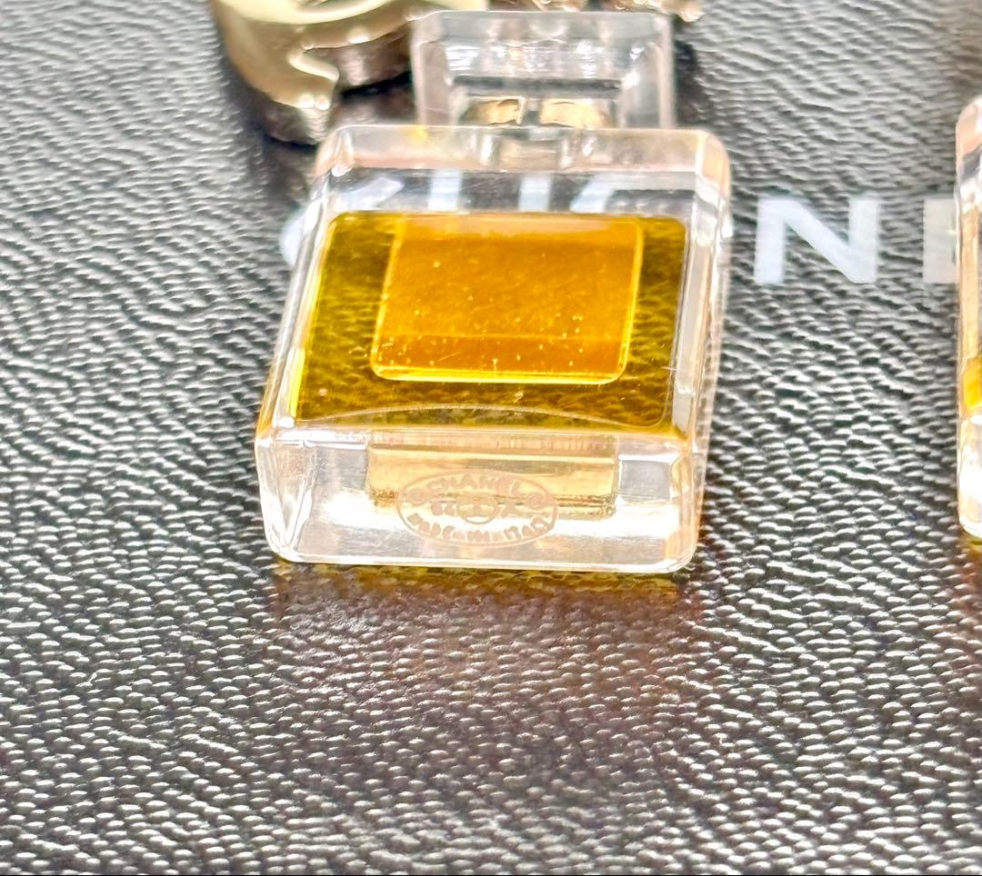 CHANEL シャネルヴィンテージ香水ボトル型ピアス1994秋冬コレクション