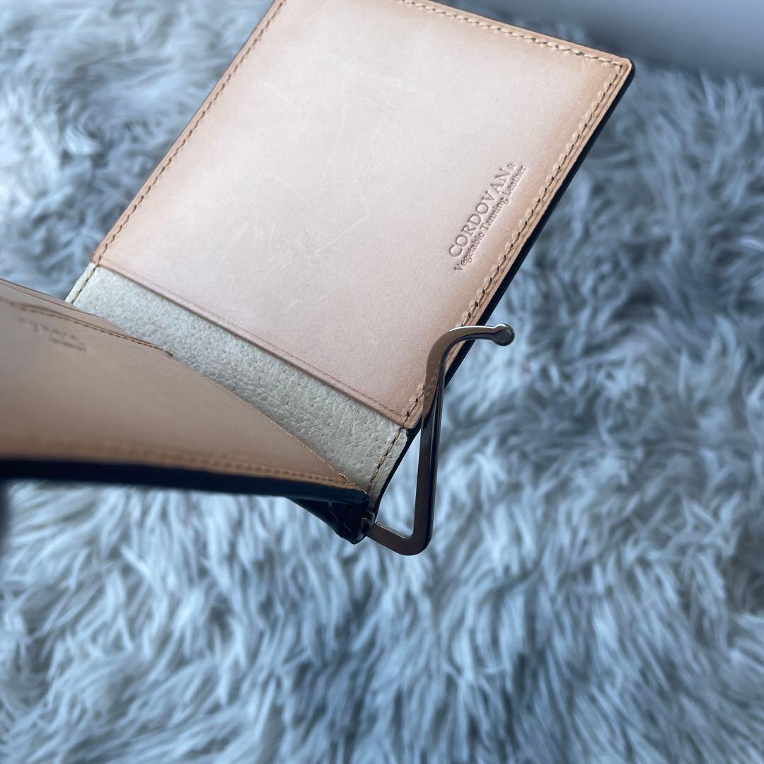 【未使用級】キプリス マネークリップ コードバン ブラック