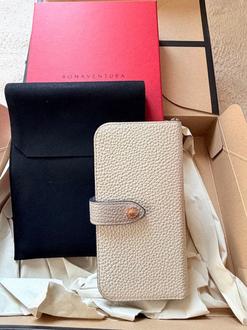 BONAVENTURA iPhone 15 Pro 用 手帳型ケース