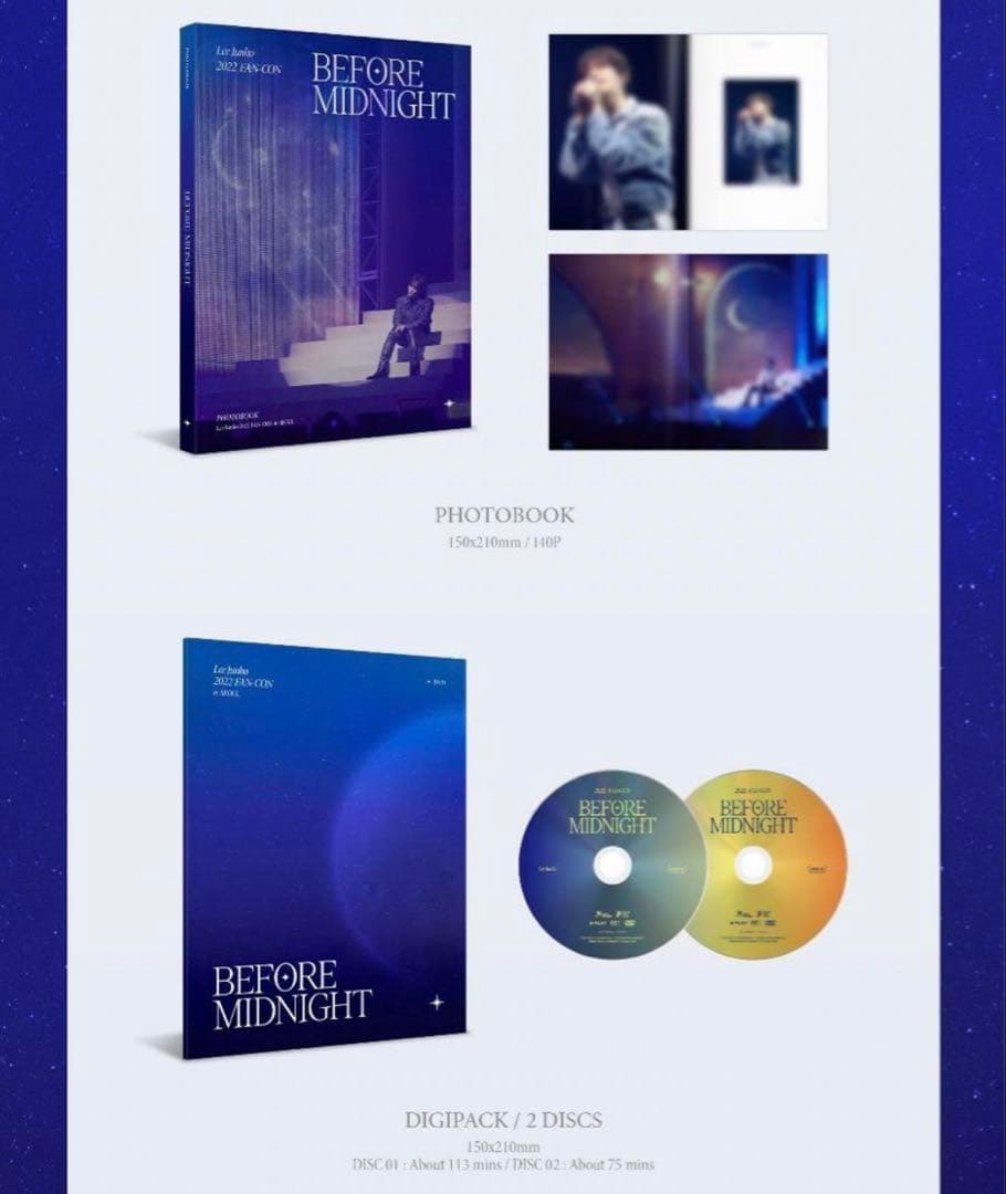 2PM ジュノ　Before Midnight DVD新品未開封