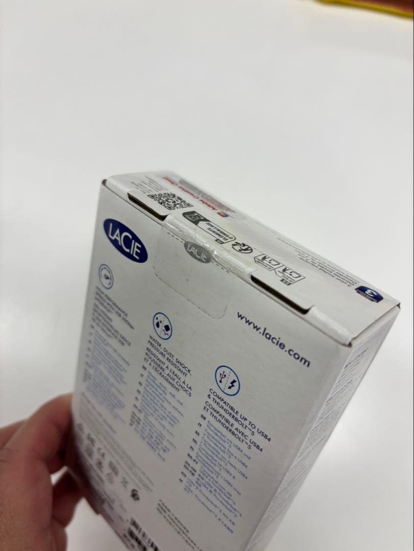 外付けハードディスク・ドライブ LACIE RUGGED MINI SSD 1TB USB-C