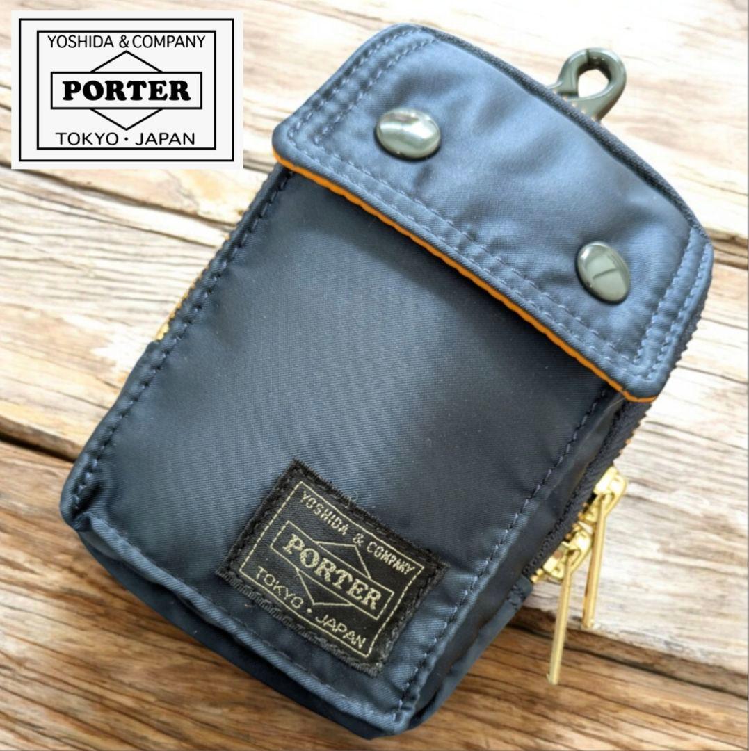 ✨極美品✨ 完売品 PORTER ポーター タンカー ポーチ アイアンブルー