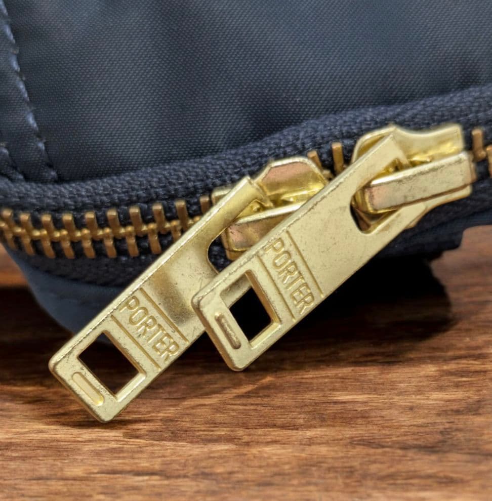 ✨極美品✨ 完売品 PORTER ポーター タンカー ポーチ アイアンブルー