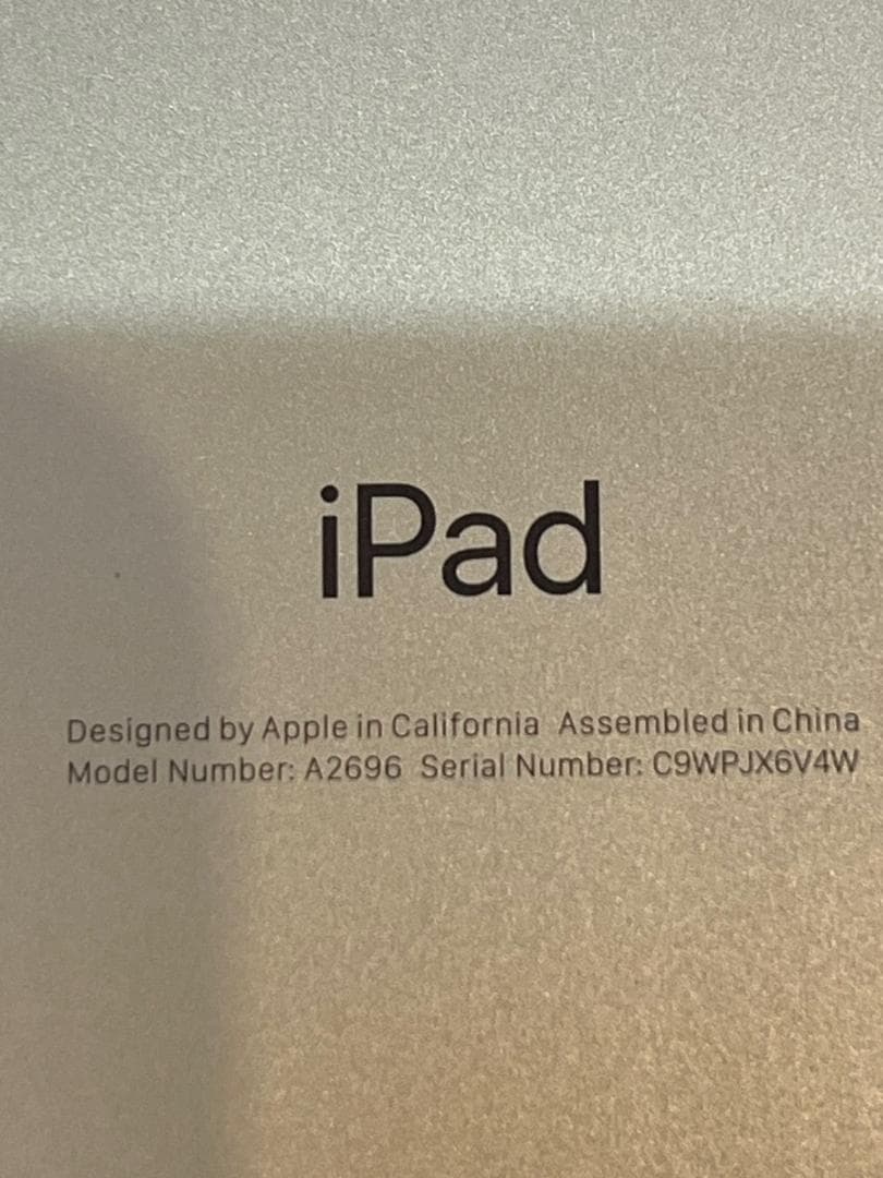 イエロー iPad 本体 　10世代　64GB　イエロー専用カバー付き　箱付き