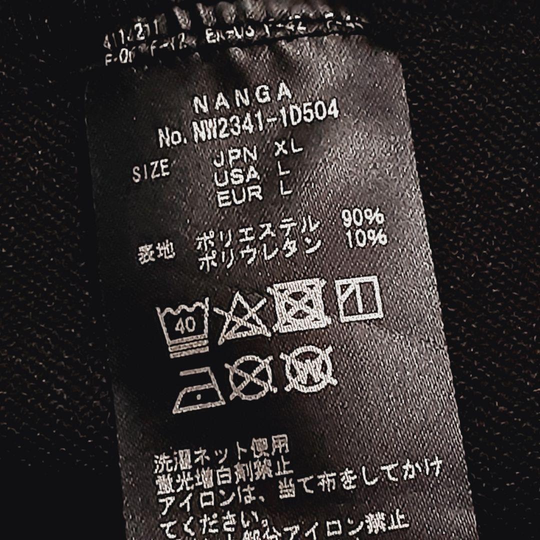 NANGA ソフト ストレッチ パーカー XL 黒 ジャケット
