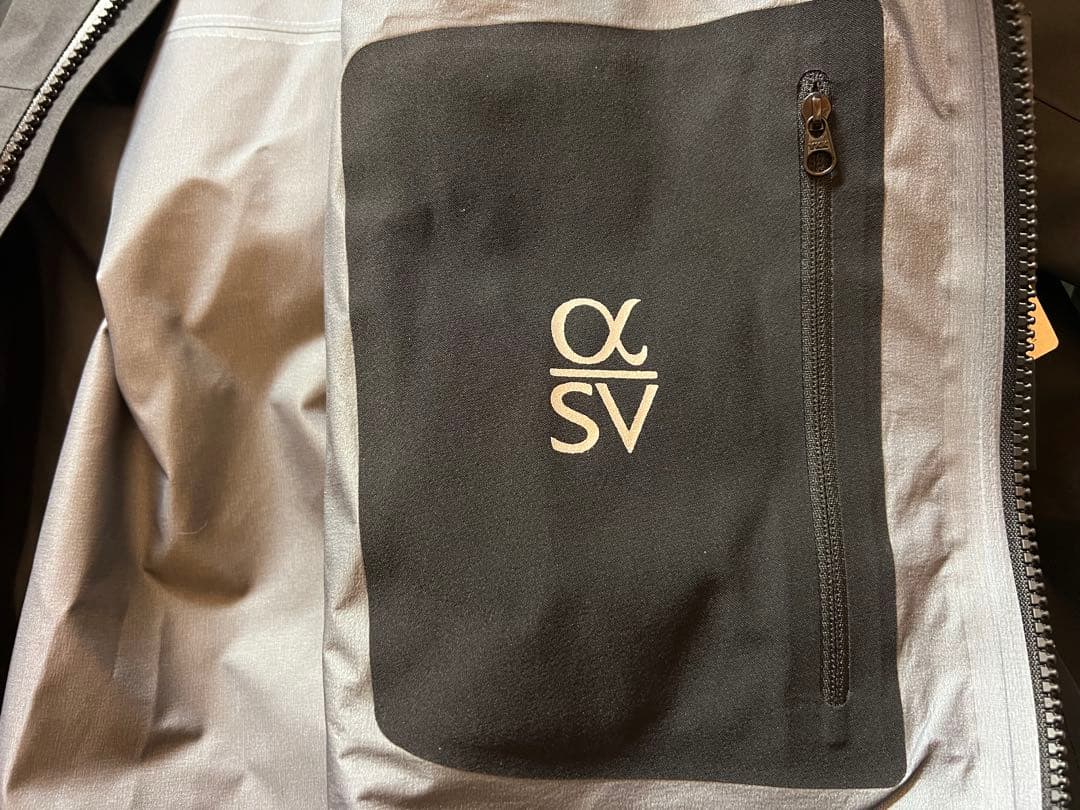 ぷーさん　アークテリクス アルファSVジャケット ブラック Lサイズ