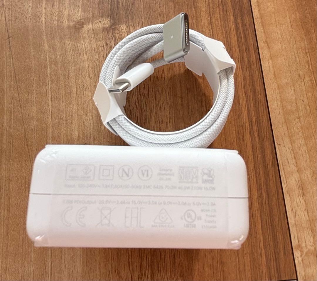 Apple 純正 【新品未使用】 70W USB-C電源アダプタとケーブルセット
