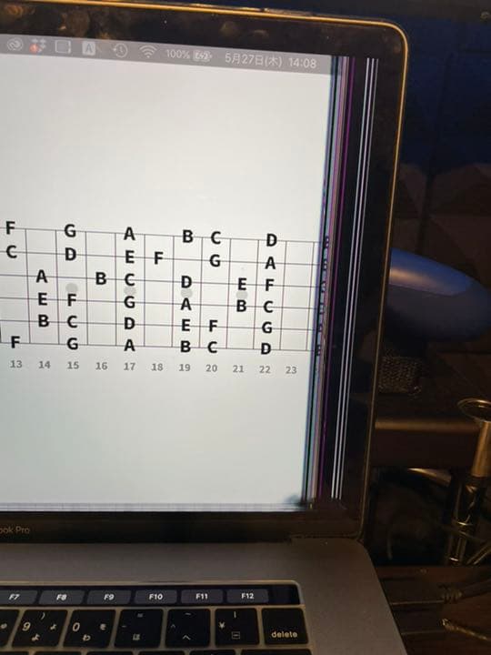 MacBookPro 15インチ