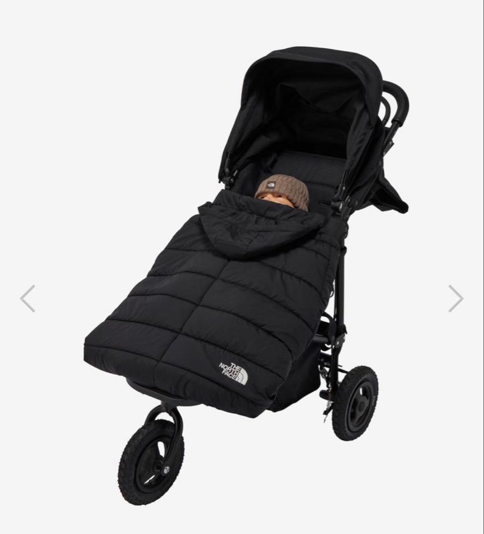 【新品未使用】ノースフェイス ベビーシェルブランケット　　黒　K ブラック