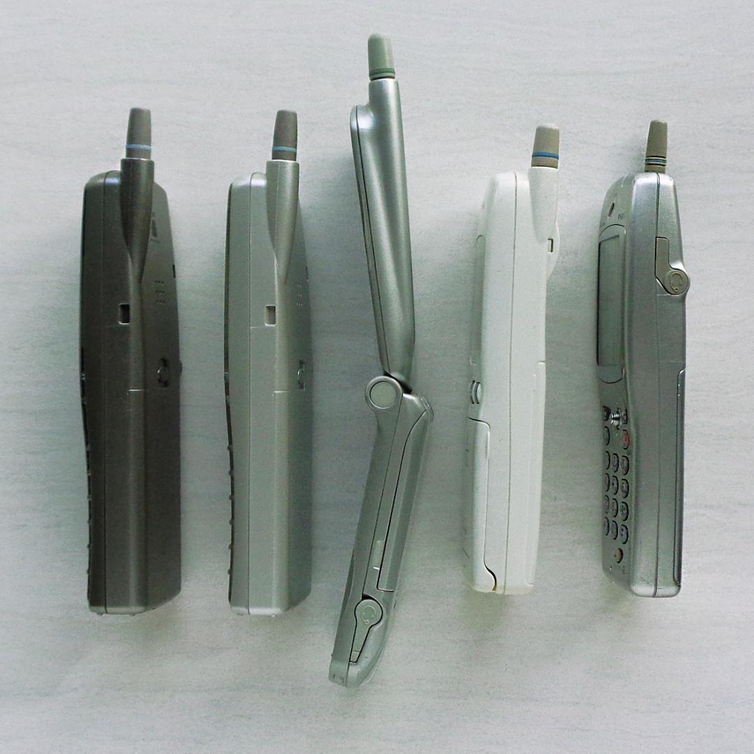 iモード初号機全4機種5色展示見本F501i,N501i,D501i,P501i