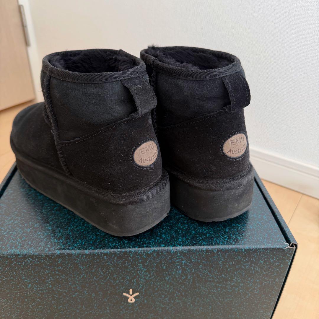 r*m様 emu エミュ♡STINGER MICRO FLATFORM ブラック