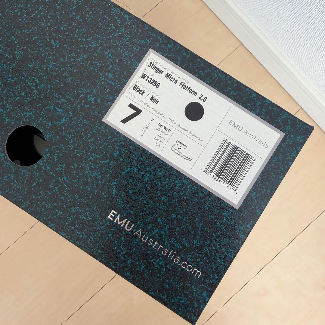 r*m様 emu エミュ♡STINGER MICRO FLATFORM ブラック