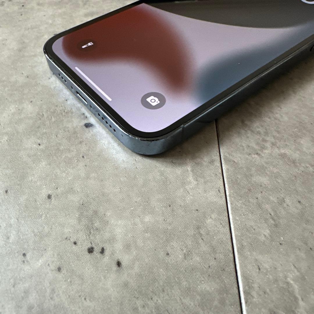 Apple iPhone 13 本体 ブルー 充電ケーブル付き 82％