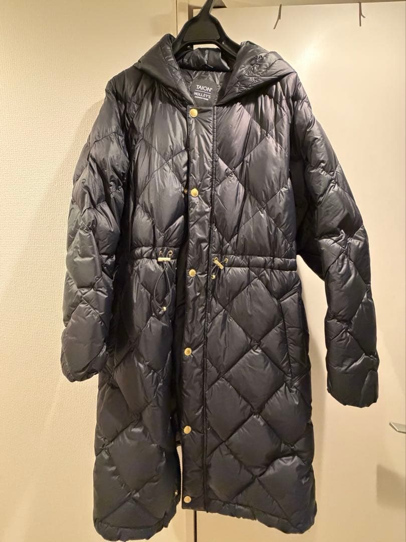 NOLLE’SとTAION 別注ミドル丈Aラインフードダウン