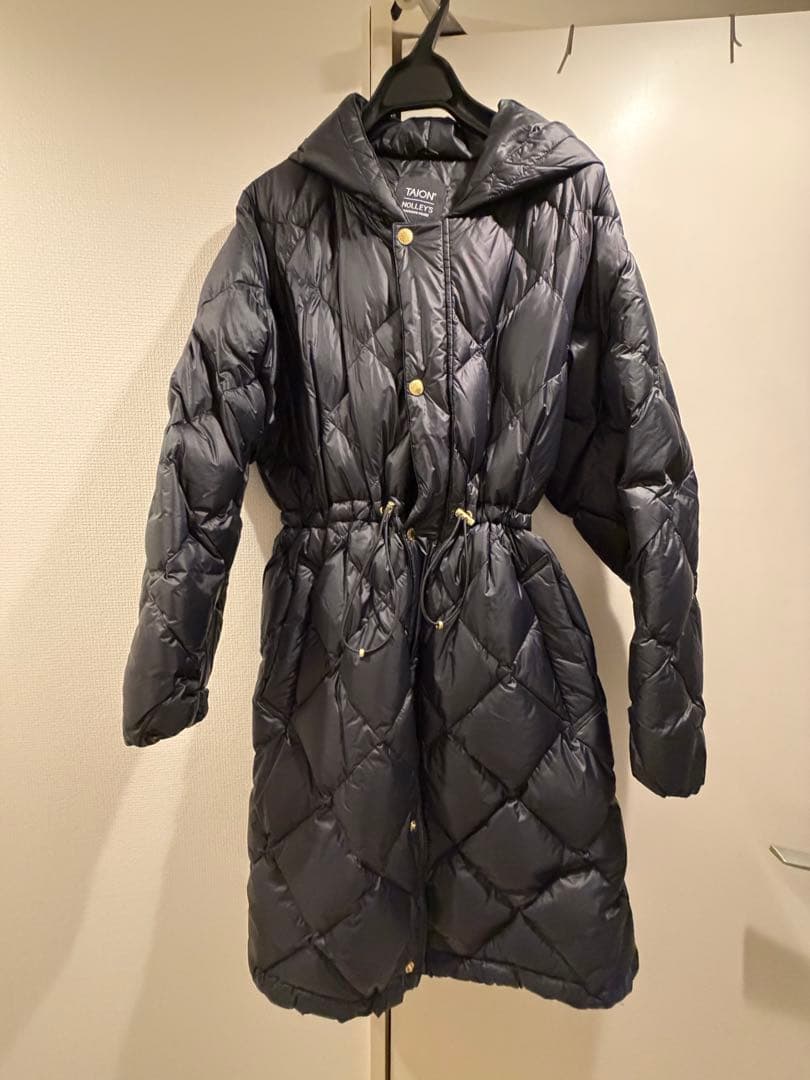 NOLLE’SとTAION 別注ミドル丈Aラインフードダウン