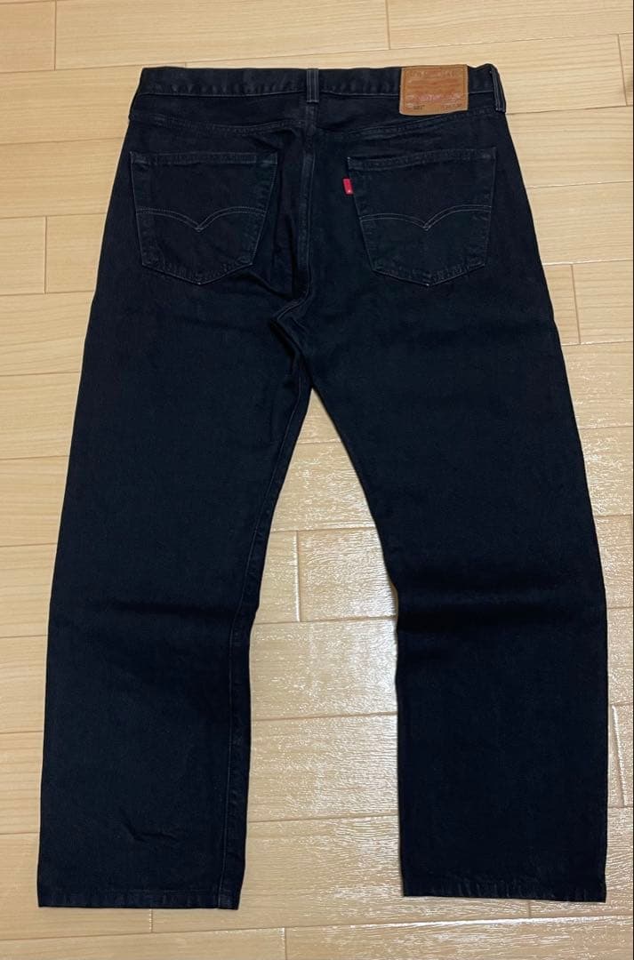 リーバイス 501 ブラック デニム BLACK 赤耳 サークルRタブ ビックE