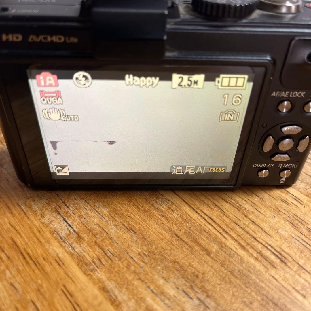 Panasonic LUMIX LX5 動作中　アクセサリー多数付き