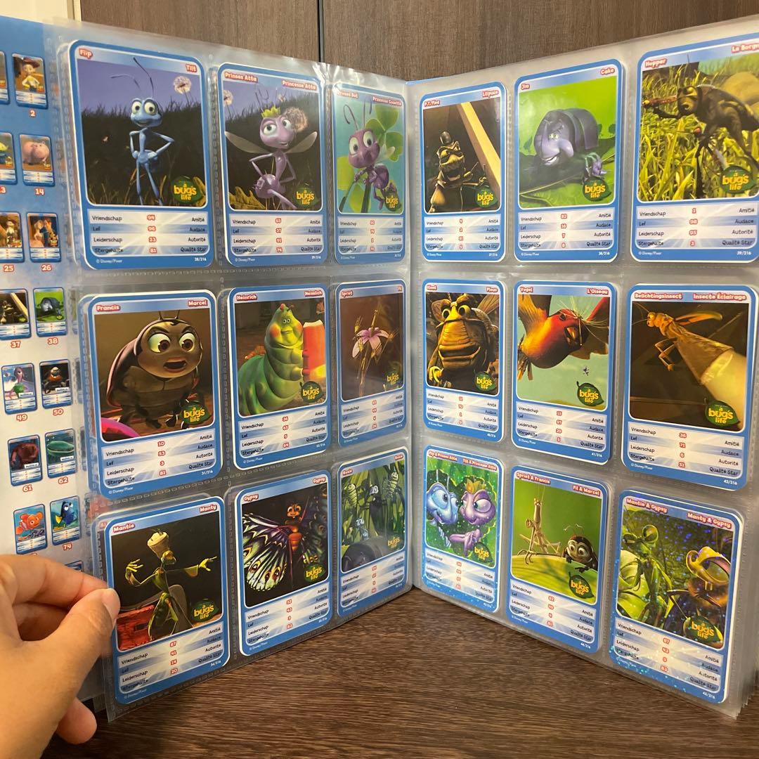 ディズニー　ピクサー　トレーディングカード　キャラクター　カード