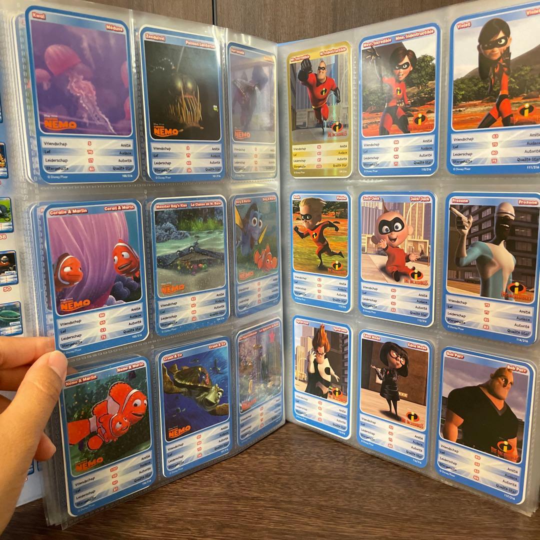 ディズニー　ピクサー　トレーディングカード　キャラクター　カード