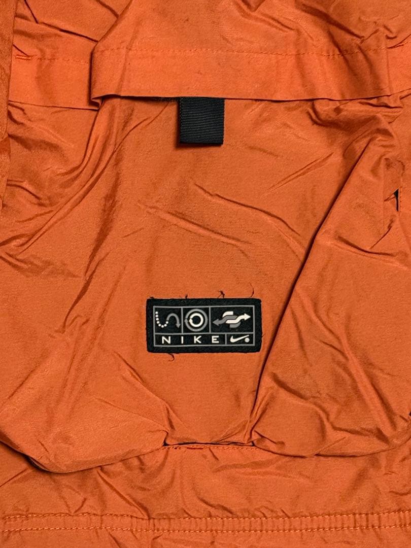 【nike/ナイキ】00s 3Dポケットナイロンジャケット ユーロ オレンジ