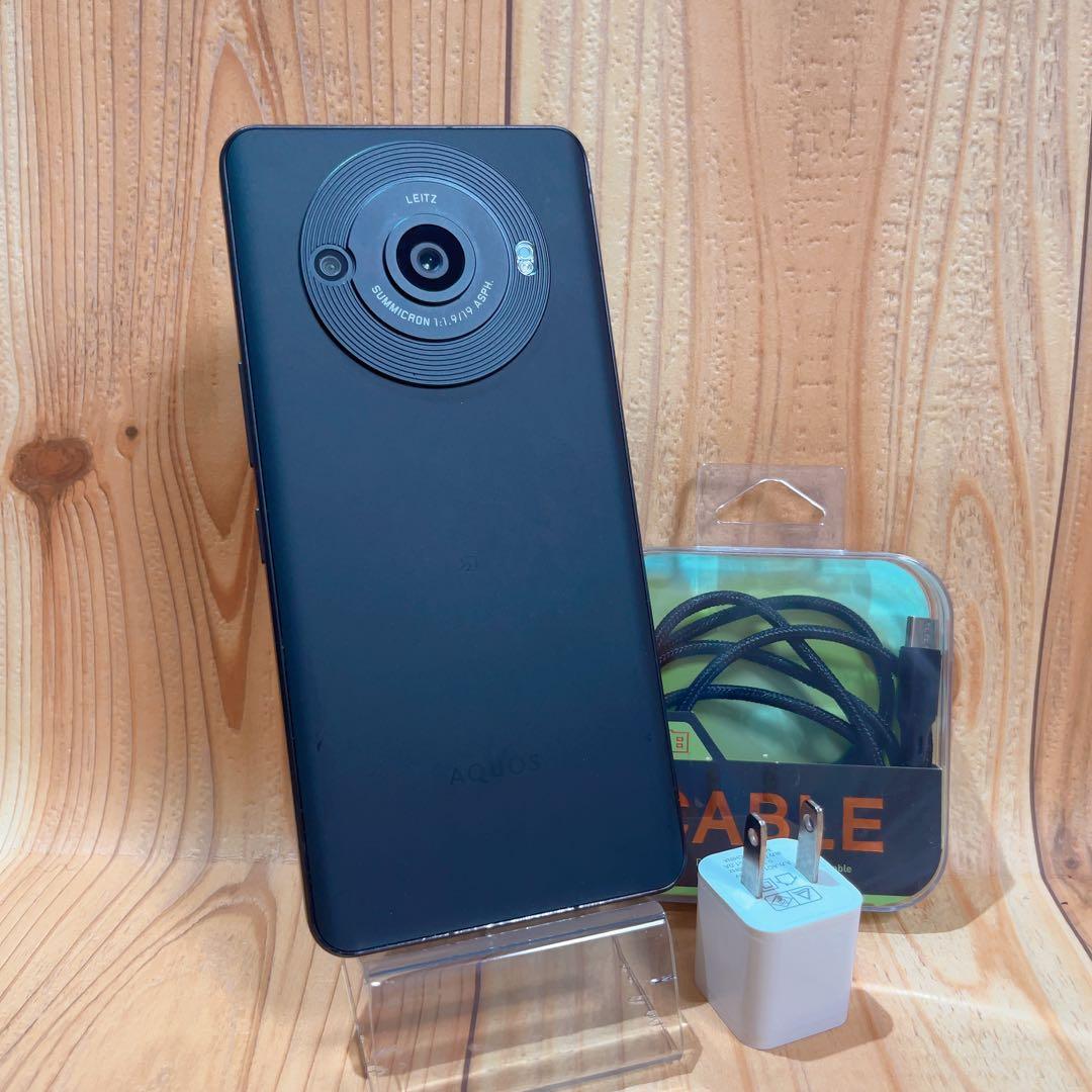 SIMフリー 本体 AQUOS R8 Pro 256 GB 292 ブラック