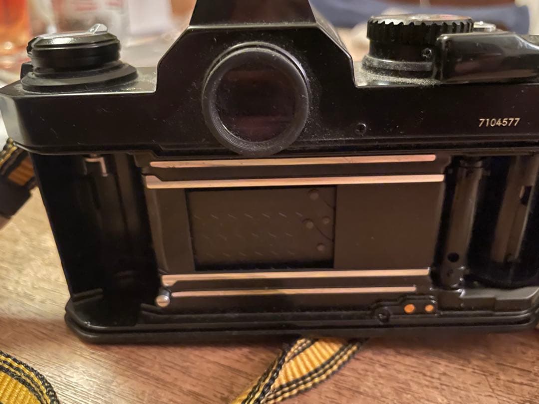 動作未確認　Nikon FM2 一眼レフカメラ レンズ付き　説明書あり