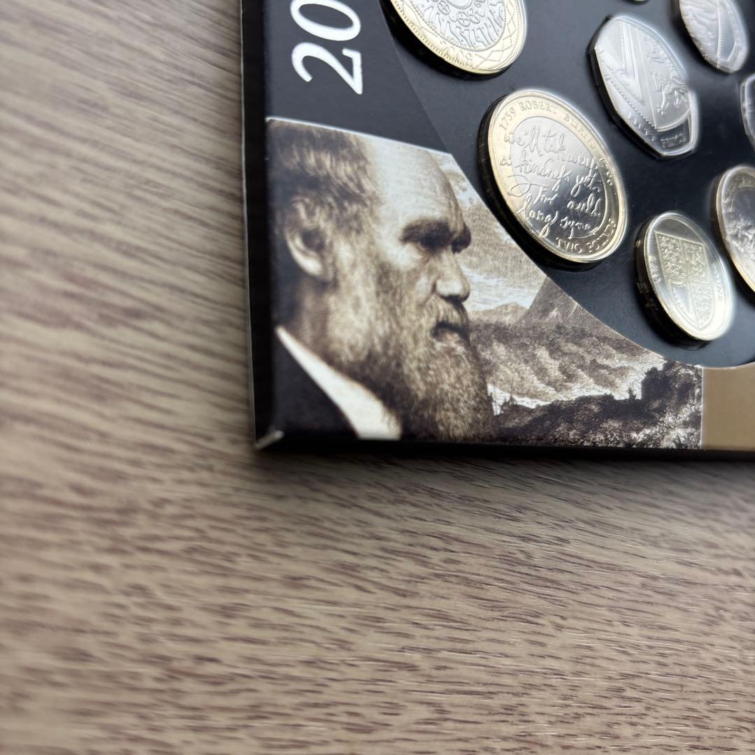 超希少 2009年 イギリス キューガーデン 50ペンス硬貨