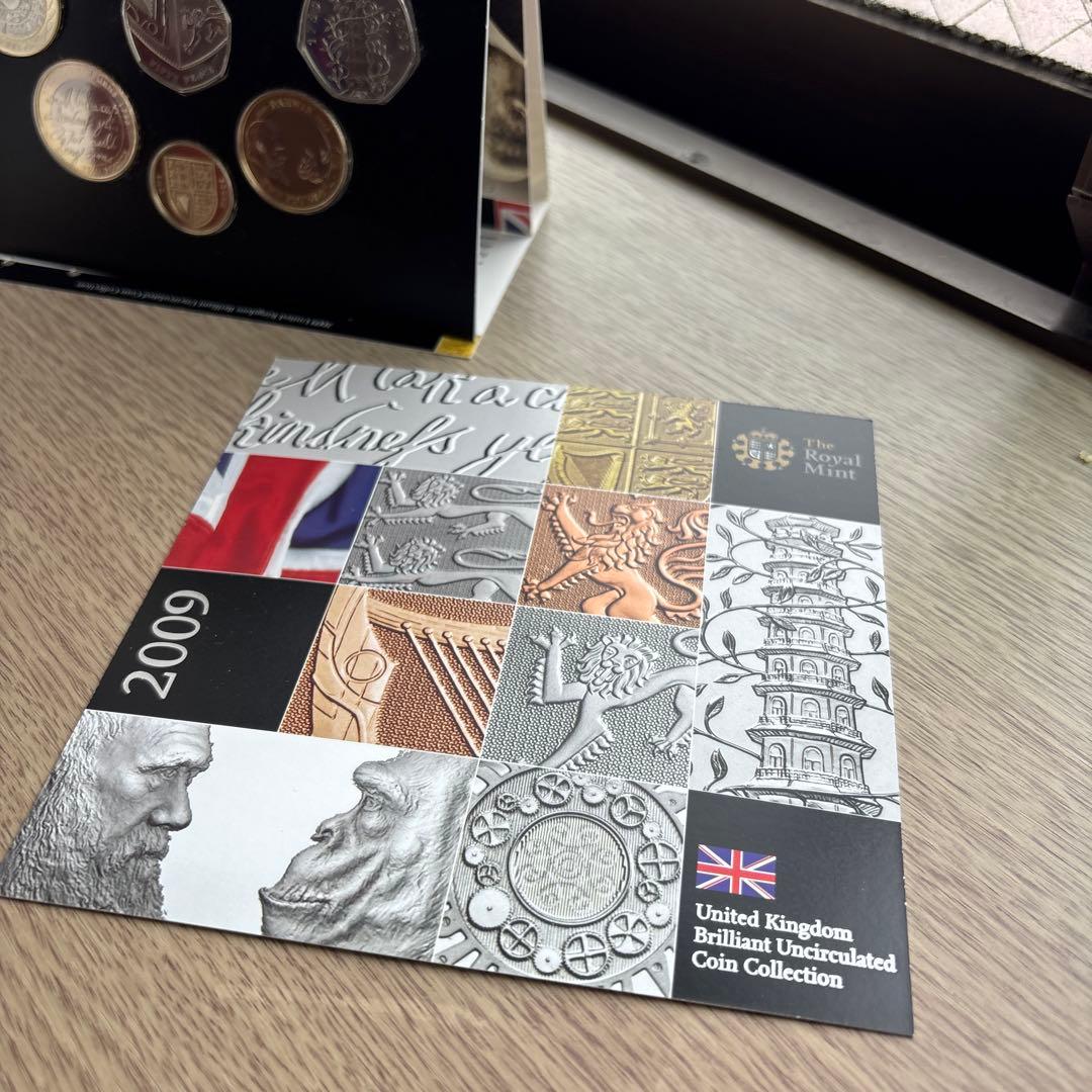 超希少 2009年 イギリス キューガーデン 50ペンス硬貨