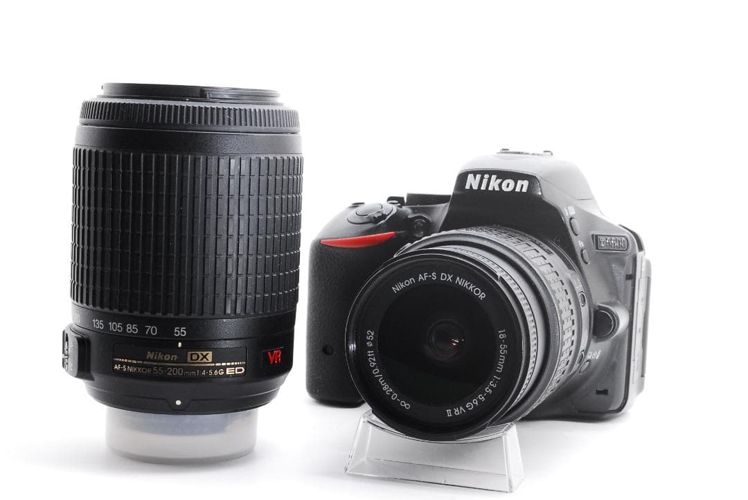 Nikon D5500 ダブルズーム Wi-Fi内蔵 手振れ補正【初心者人気】