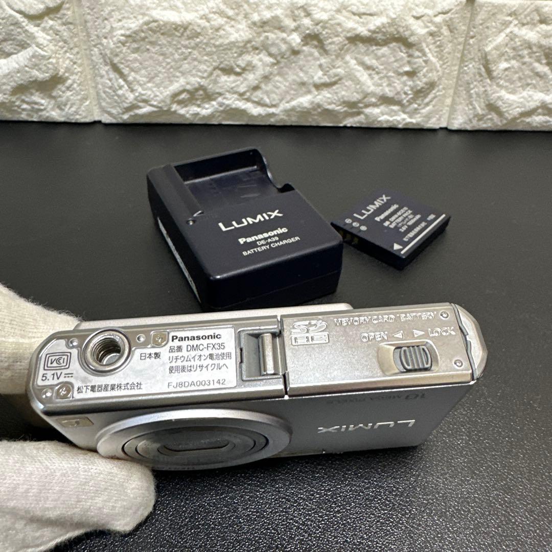 パナソニックPanasonic LUMIX DMC-FX35 動作品　中古良品
