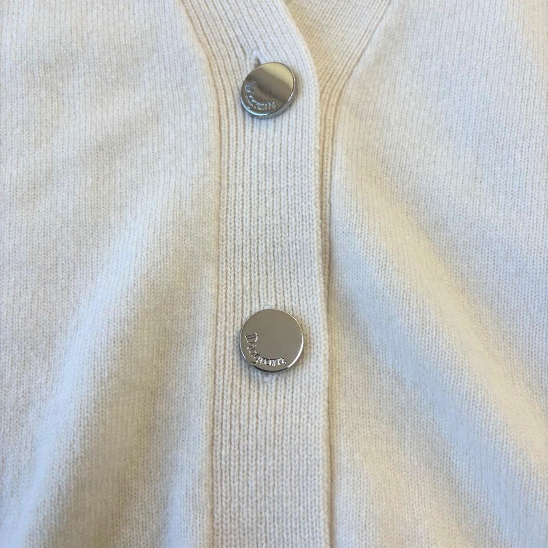 美品✨24AW diagram クーマラムニット カーディガン 定価3万