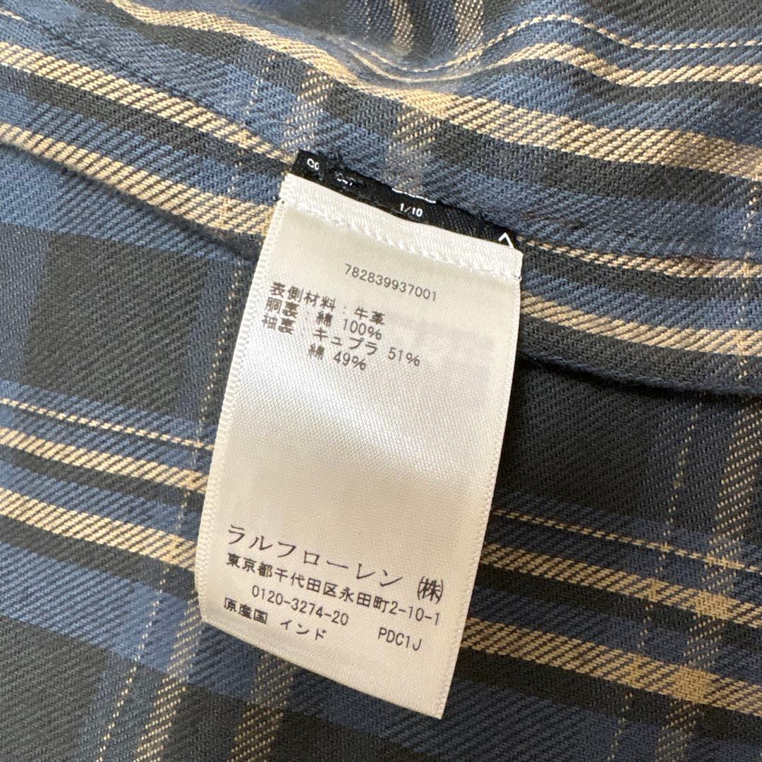 限定セール　RRL ダブルアールエル　ラルフローレン レザージャケット　革ジャン