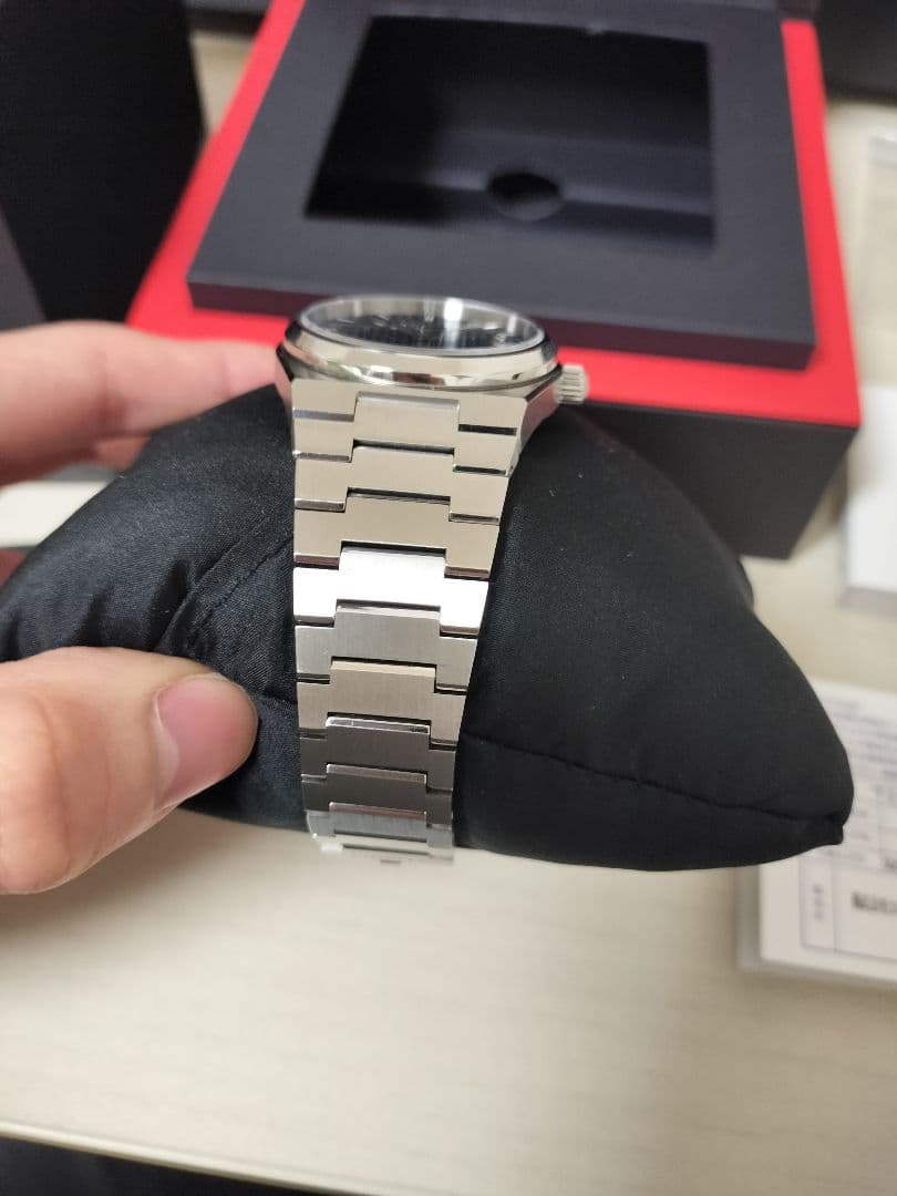 【美品】TISSOT PRX 35mm 自動巻き 機械式 ブルー 時計