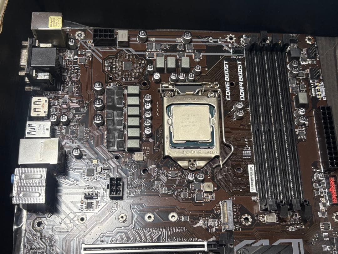 MSI Z390-A PRO マザーボード CPU付 i7 9700k 中古品