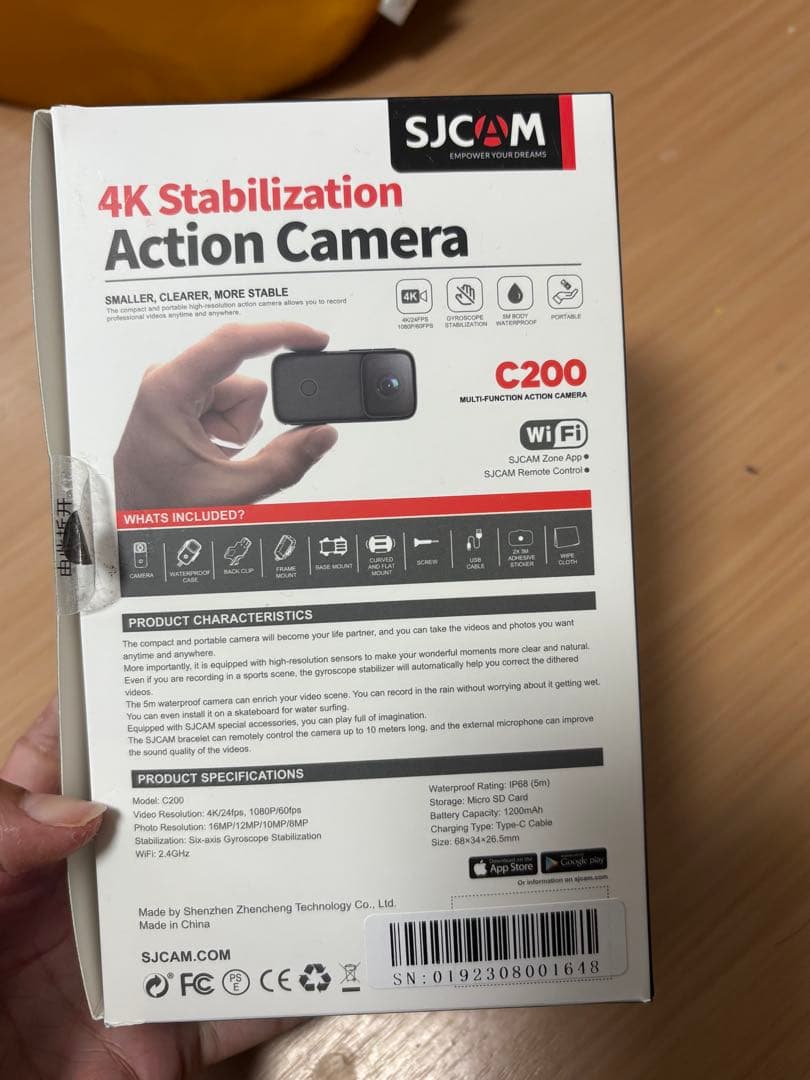 ビデオカメラ sj cam C200