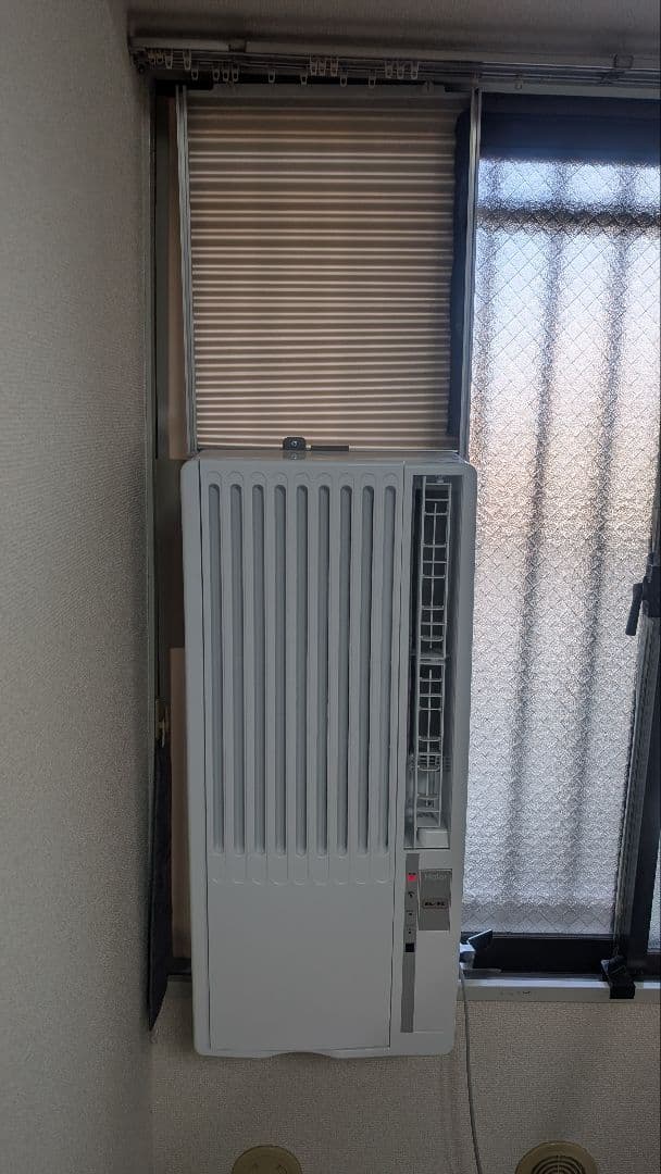 Haier JA-18V窓用エアコン 2021年製 付属品あり