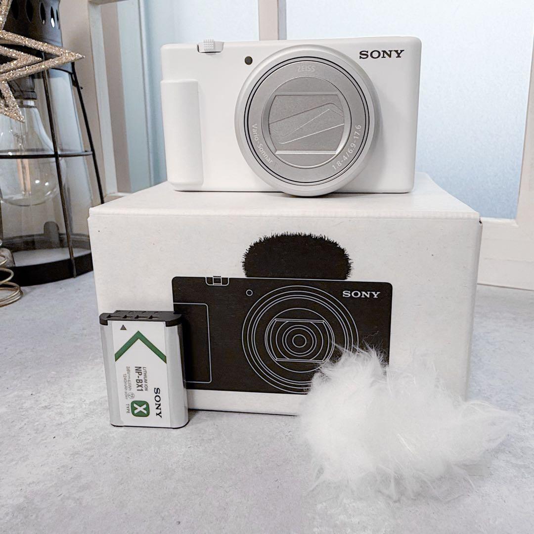 SONY VLOGCAM ZV-1M2 ホワイト コンパクトデジタルカメラ