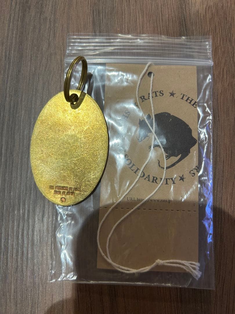 新品25′ RATS キーホルダー真鍮　テンダーロイン ハイドアンドシーク