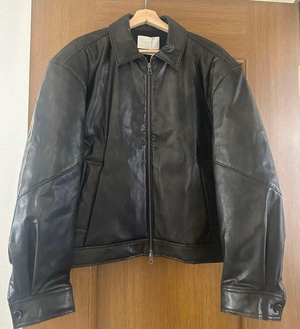 AMOMENTO 新品完売レザージャケット田中シェン1ldk ohotoro中綿