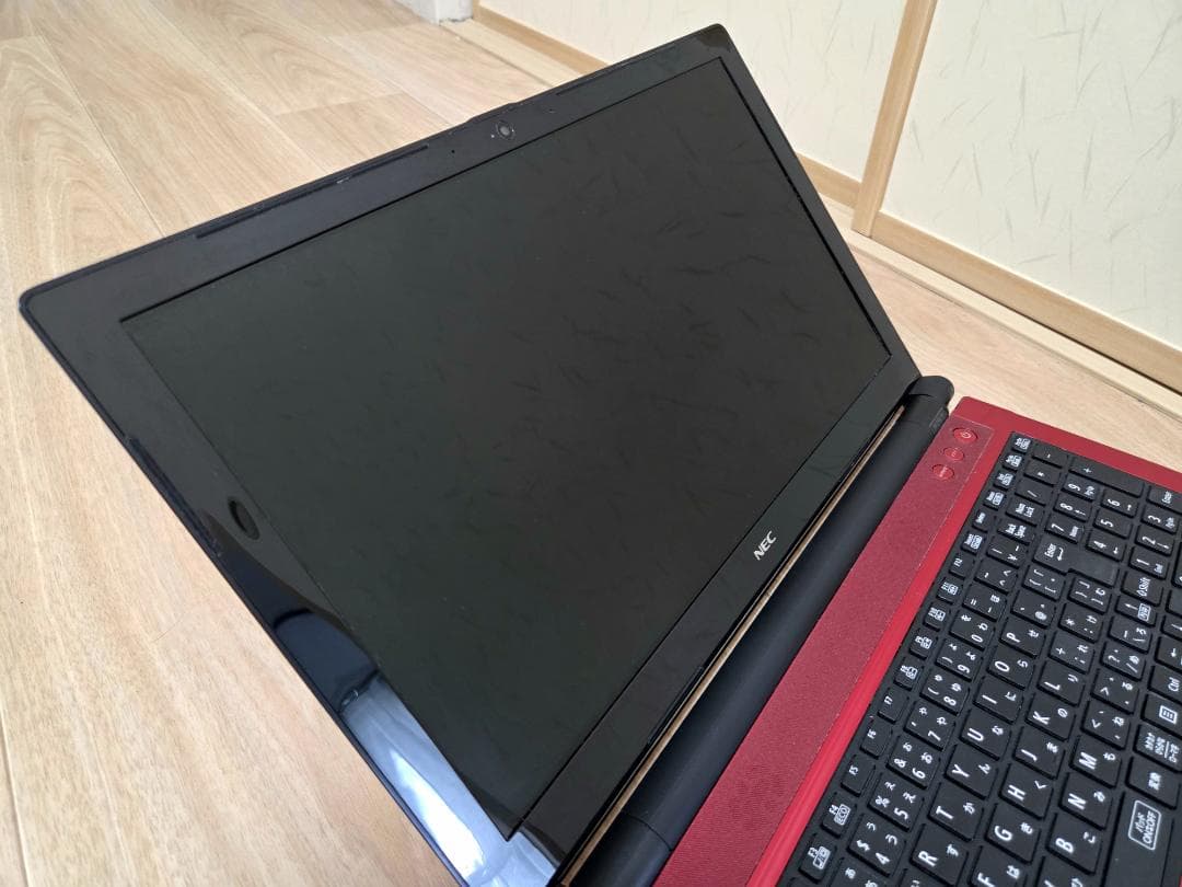NEC LAVIE ノートPC (OS無，SSD化，RAM8GB換装済)