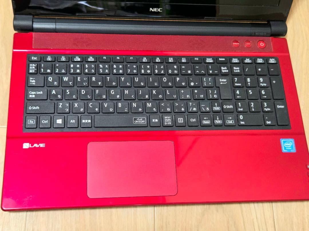 NEC LAVIE ノートPC (OS無，SSD化，RAM8GB換装済)