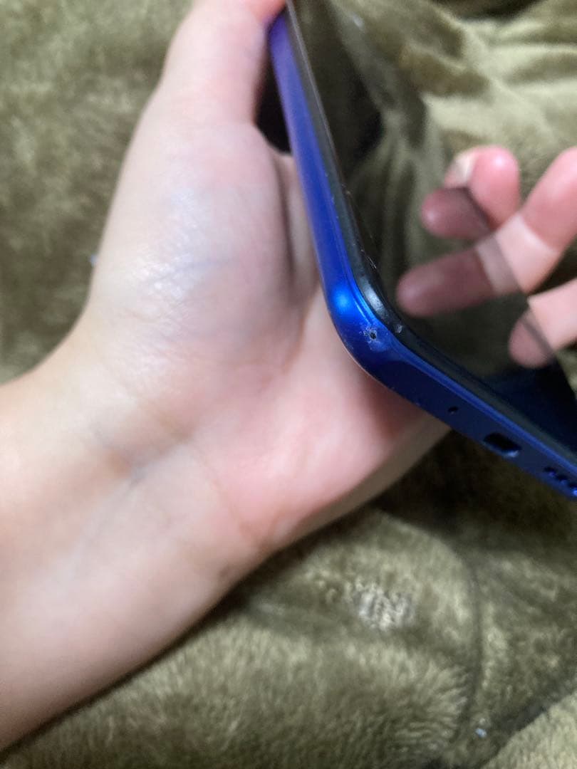 Redmi Note 10 5G パープル 画面ひび割れ