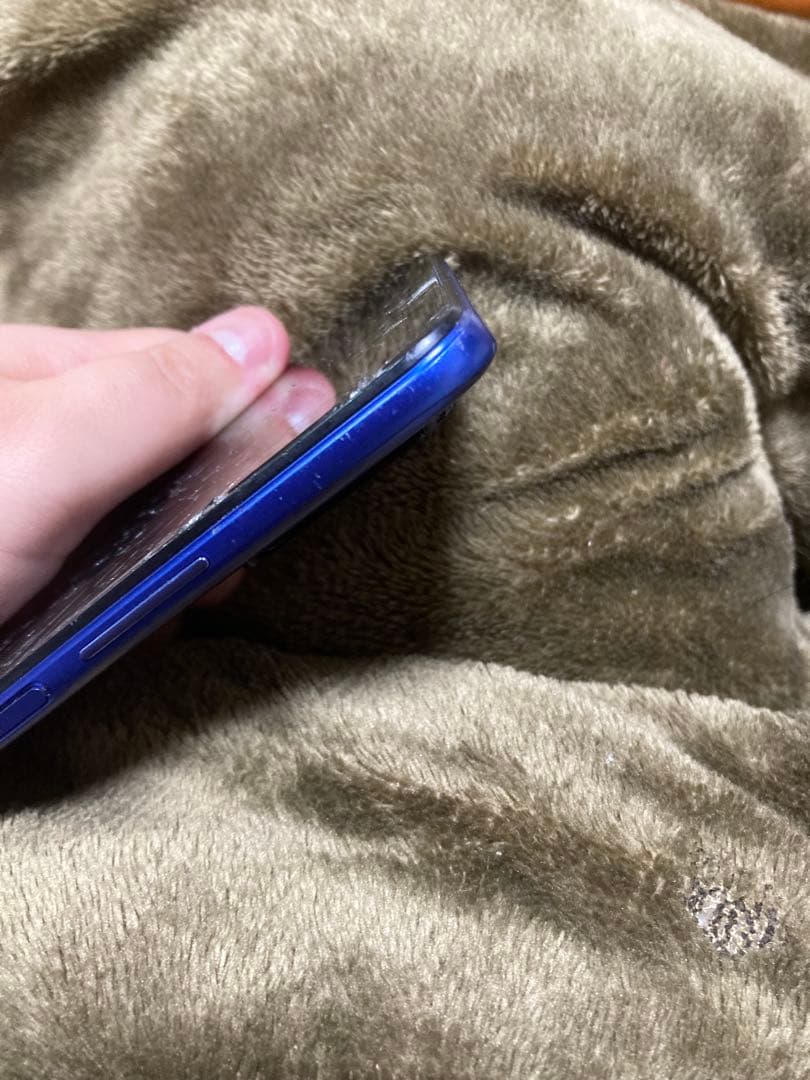 Redmi Note 10 5G パープル 画面ひび割れ