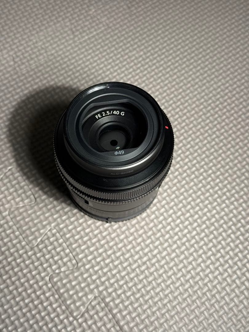 SONY SEL40F25G 40mm F2.5G 保護フィルタ