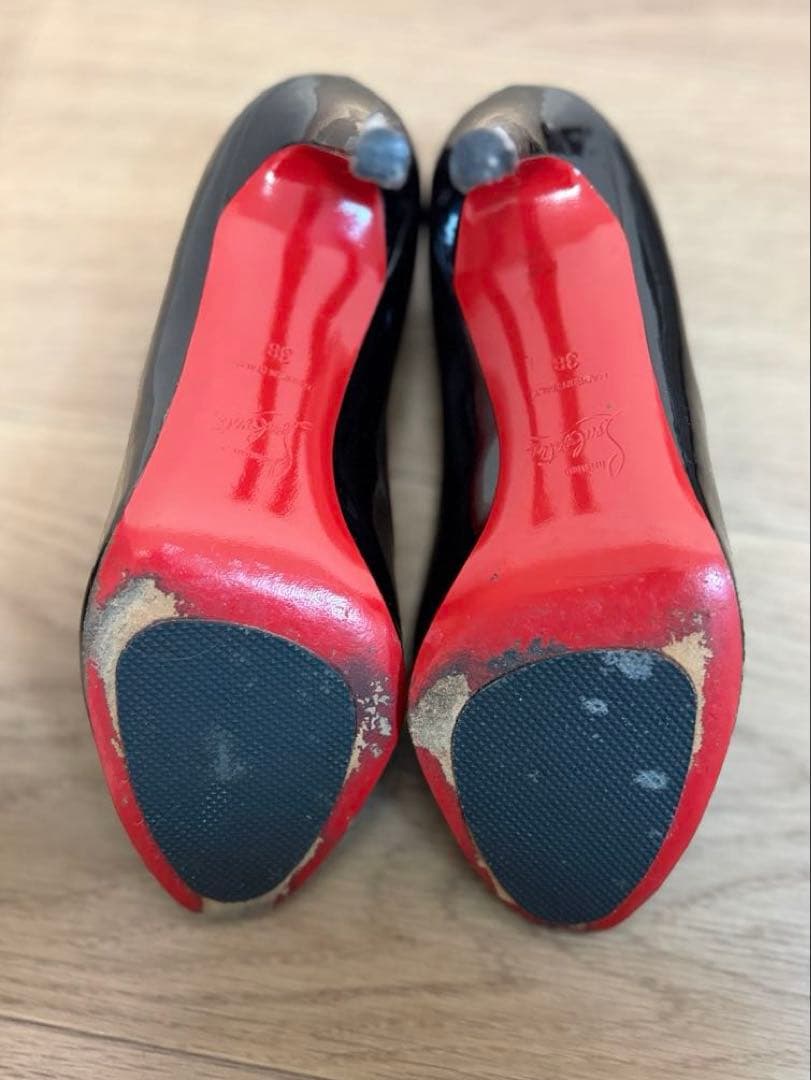 Christian Louboutin オープントゥ ブラック