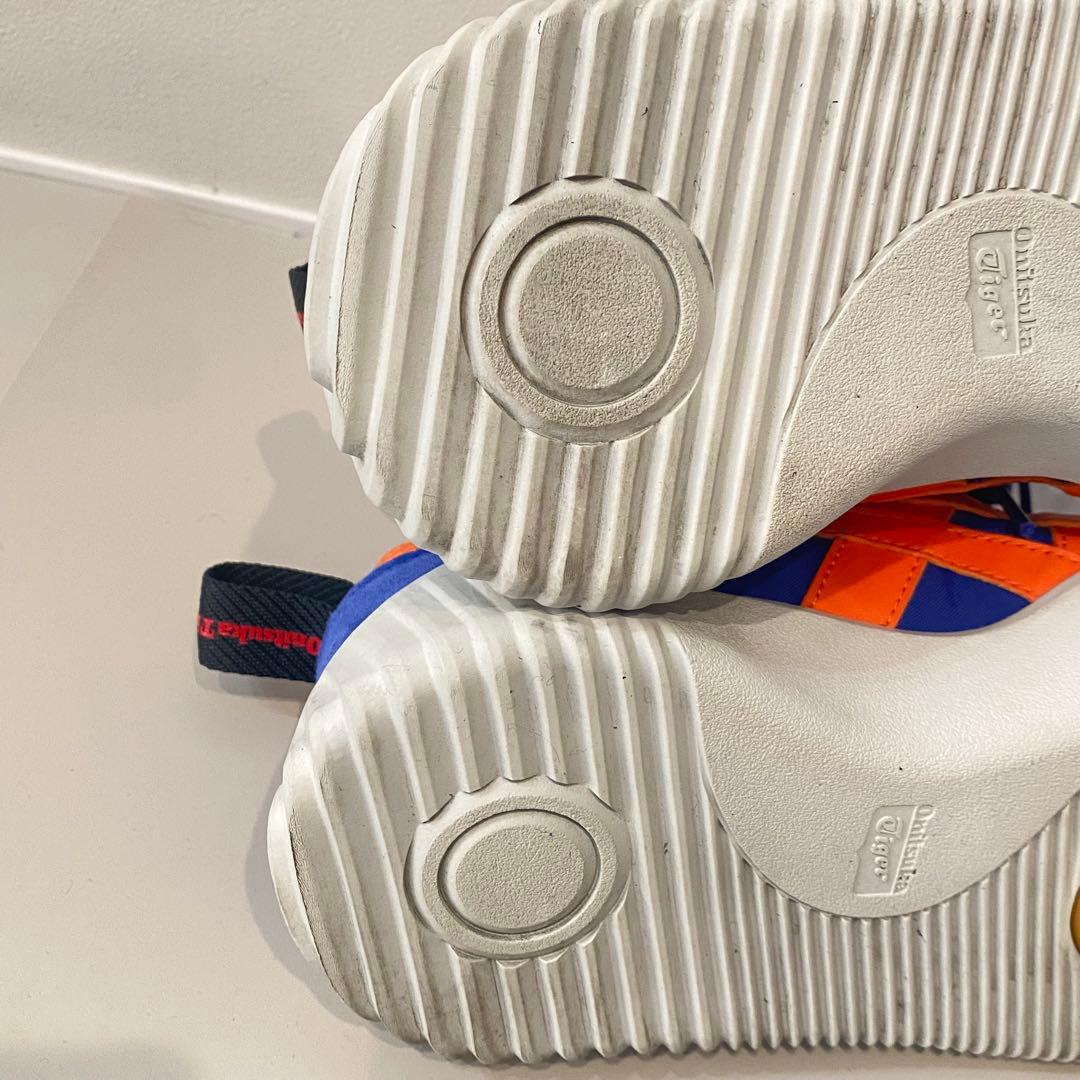 【美品】オニツカタイガー アクロモント スニーカー ブルー 27.0㎝