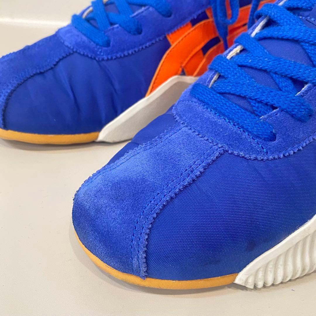 【美品】オニツカタイガー アクロモント スニーカー ブルー 27.0㎝