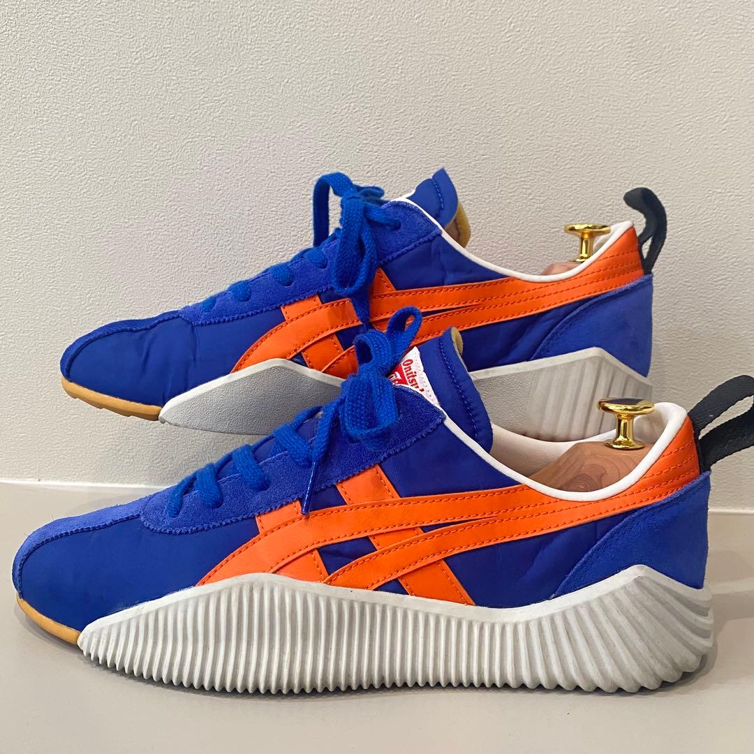 【美品】オニツカタイガー アクロモント スニーカー ブルー 27.0㎝