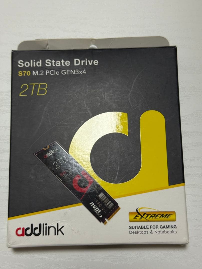 addlink S70 2TB SSD M.2 PCIe3.0×4