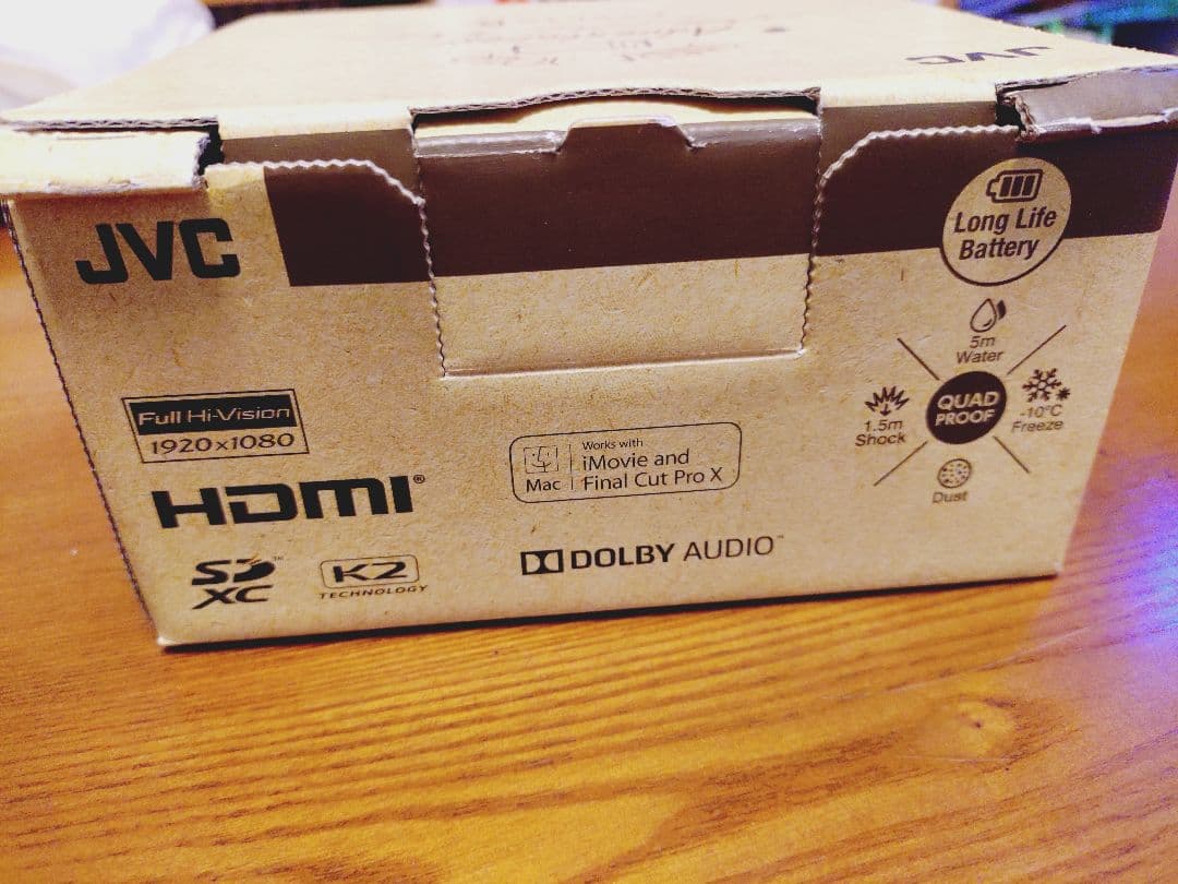 値下げしました JVC EverioR ビデオカメラ 本体